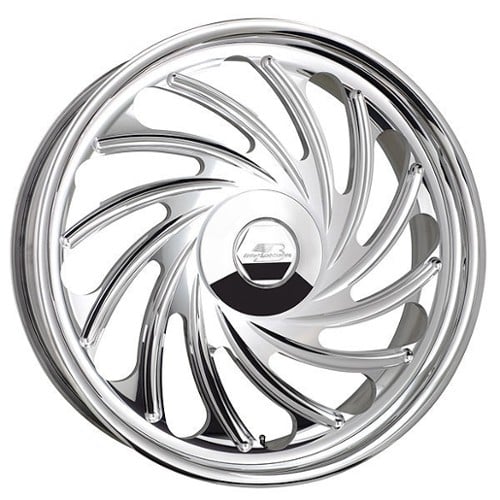 Billet Specialties GS59 Twister 24x9 -50 to 55 ET 73 CB Polished (GS59249)