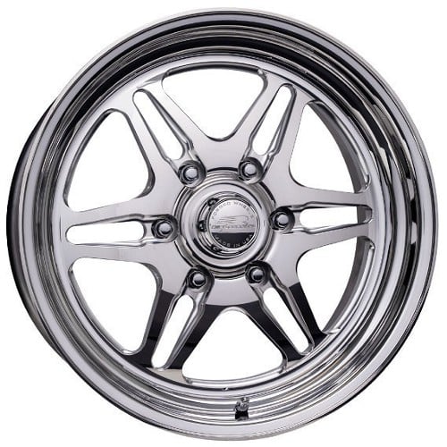 Billet Specialties Lonestar 6 LT 17x5 -50 to 55 ET 73 CB Polished (AMC46750)