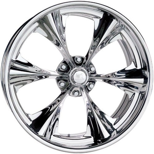 Billet Specialties Stiletto 6 6-Lug 22x8.5 -50 to 55 ET 73 CB Polished (PC93228)