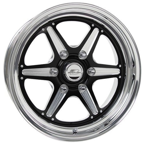 Billet Specialties Street Lite LT 6-Lug 17x7 0 ET 83 CB Black (BRS067708340N)