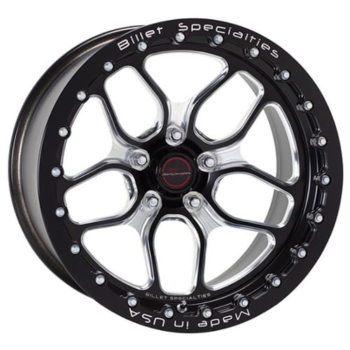 Billet Specialties Win Lite DP 17x10 50 ET 65 CB Black (BDPS2710BT6575)