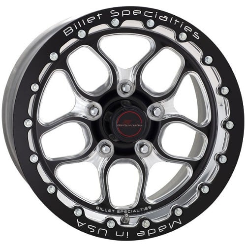 Billet Specialties Win Lite Double Bead Lock 15x10 -38 ET 61 CB Custom Finish (RDB25106140N)