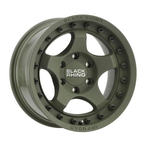 Black Rhino Bantam 17x8.5 5x150 -10 ET 110.1 CB Matte Olive Green (1785BTM-05150N10)