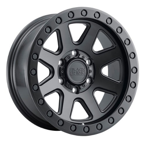 Black Rhino Baker 20x9 5x127 -18 ET 71.6 CB Matte Black (2090BKR-85127M71)