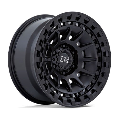 Black Rhino Barrage 17x8.5 5x127 -10 ET 71.5 CB Matte Black (BR009MX17855010N)