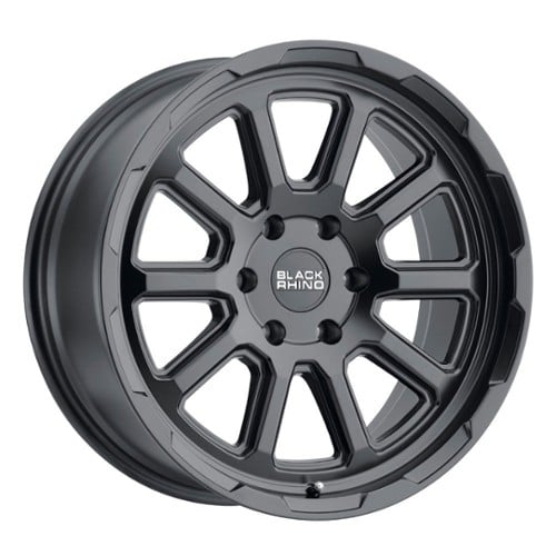 Black Rhino Chase 18x8.5 5x150 10 ET 110.1 CB Matte Black (1885CHS105150M10)