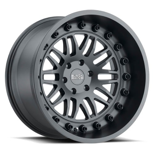 Black Rhino Fury 20x9.5 5x139.7 0 ET 78 CB Matte Gunmetal (2095FRY005140G78)