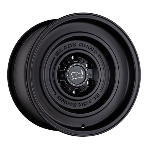 Black Rhino Solid 17x9.5 6x139.7 -12 ET 112.1 CB Matte Black (1795SLD-26140M12)