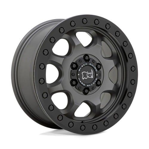 Black Rhino Venture Beadlock 17x8 6x130 38 ET 84.1 CB Matte Black (1780VTR386130M84)