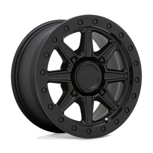 Black Rhino Webb UTV 14x7 4x110 51 ET 80.2 CB Satin Black (1470WEB514110M80)