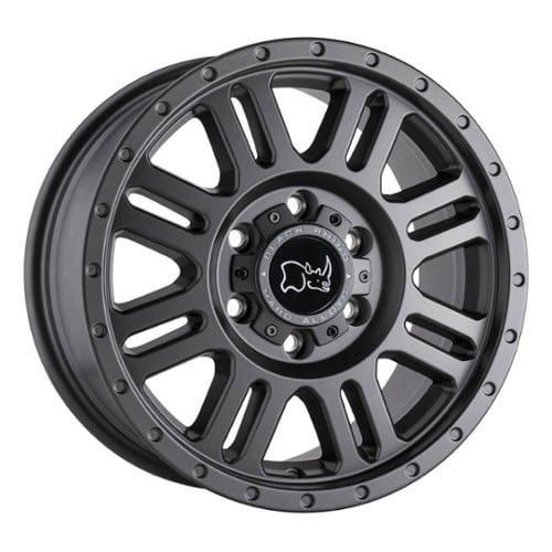 Black Rhino Yellowstone 17x8 5x160 45 ET 65.1 CB Matte Gunmetal (1780YWN455160G65)