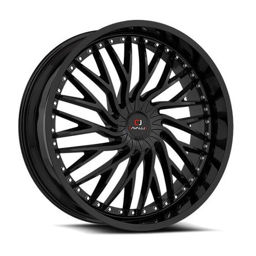 Cavallo CLV-43 18x8 5x114.3/5x120 35 ET 74.1 CB Gloss Black (CLV43188051143120+35GB)