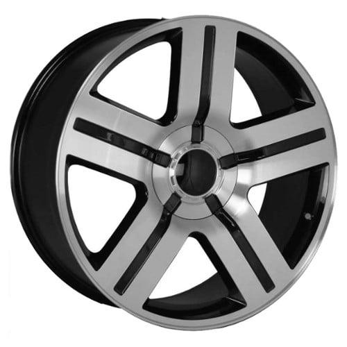 O.E. Revolution C-03 24x10 6x139.7 31 ET 78.1 CB Gloss Black Machined (C032410655+31BM)