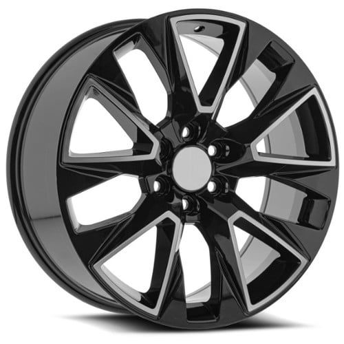 O.E. Revolution C-14 22x9 6x139.7 28 ET 78.1 CB Gloss Black Milled (C142290655+28GBML)