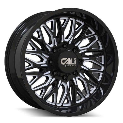 Cali Off-Road Crusher 9118 22x10 8x170 -19 ET 110.1 CB Black Milled (9118-22170BM)