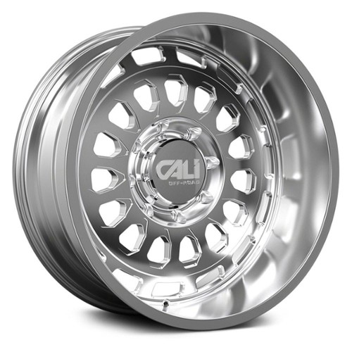 Cali Off-Road Paradox 9113 24x14 6x139.7 -76 ET 106 CB Polished/Milled Spokes (9113-24483P)