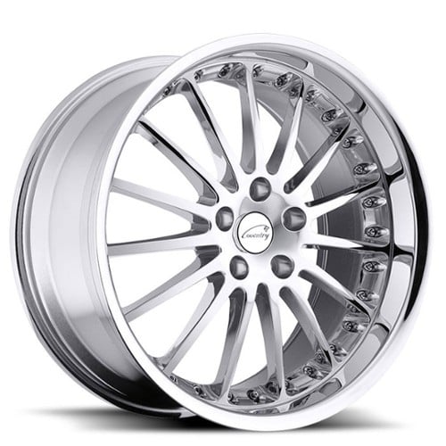 Coventry Whitley 20x10 5x120.65 25 ET 73.9 CB Chrome (2010COW255121C73)