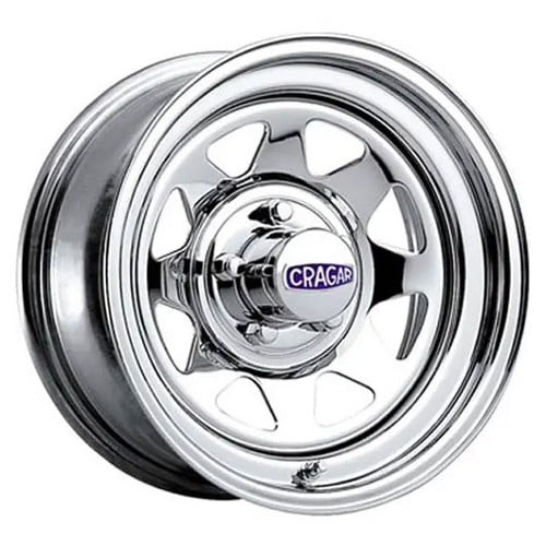 Cragar 315 Nomad 15x7 5x114.3 -6 ET 83.8 CB Chrome (3155712)