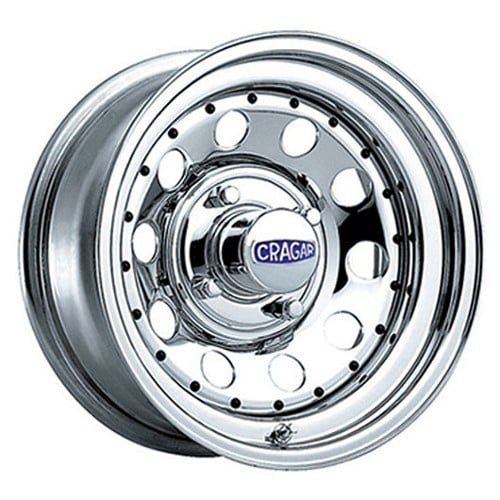 Cragar 320 Quick Trick 14x6 5x114.3 0 ET 83.8 CB Chrome (3204612)