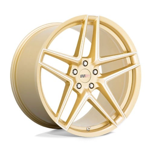 Cray Panthera 19x9 5x120 38 ET 67.1 CB Gloss Gold w/Mirror Face (1990PTA385120L67)