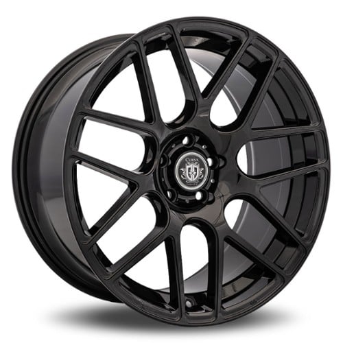 Curva C7 20x9.5 5x114.3 40 ET 73.1 CB Gloss Black (C7-20951144073BLK)