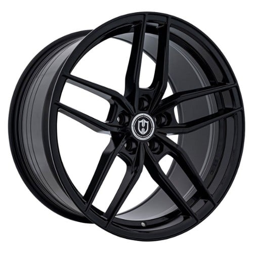 Curva CFF25 18x8.5 5x112 35 ET 66.6 CB Gloss Black (CFF25-18851123566BLK)