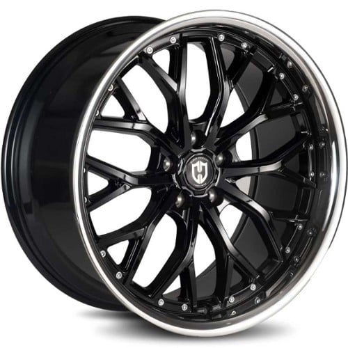 Curva CFF76 20x8.5 5x114.3 35 ET 73.1 CB Black Stainless Lip (CFF76-20851143573BSL)