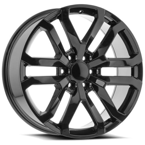 O.E. Revolution D-37 22x9 6x139.7 31 ET 78.1 CB Gloss Black (D372290655+31GB)