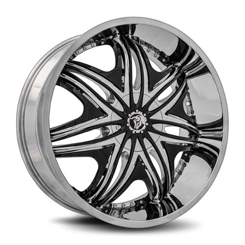 Diablo Morpheus 24x10 6x139 12 ET 78.1 CB Chrome (MOR-24161391278)