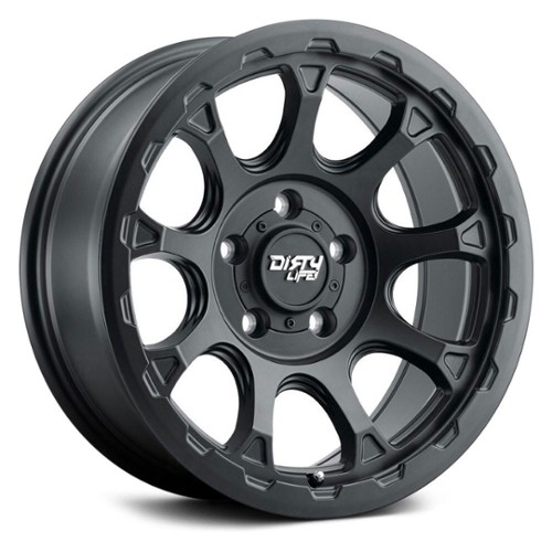 Dirty Life Drifter 9307 17x8.5 5x127 -6 ET 78.1 CB Matte Black (9307-7873MB)