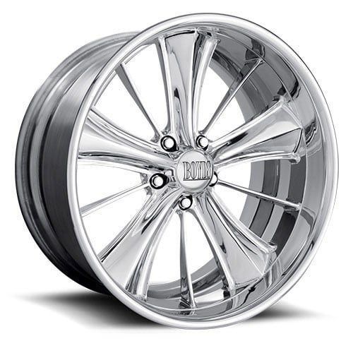 Boyd Coddington Double 5 17x7 -12 to 25 ET 73 CB Polished (BC28-177XXXXXXX)