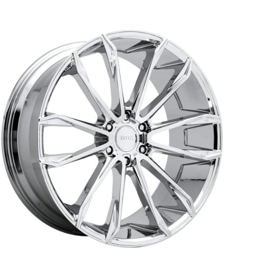 Dub Clout (S251) 24x10 6x135 30 ET 87.1 CB Chrome (S251240089+30)