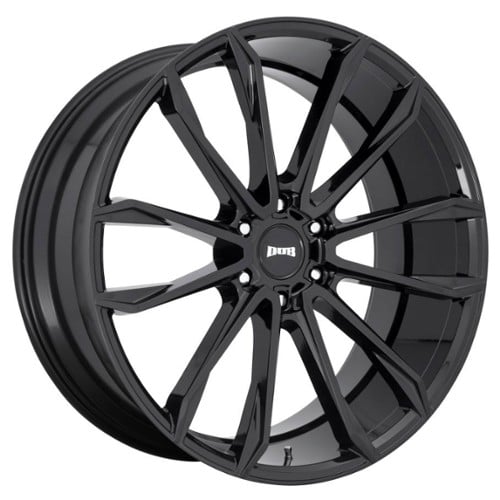 Dub Clout (S253) 24x10 6x135 30 ET 87.1 CB Gloss Black (S253240089+30)