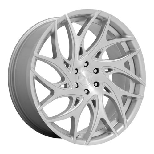 Dub S260 G.O.A.T. 22x9 5x114.3 35 ET 72.7 CB Silver Brushed Face (S261229065+35)