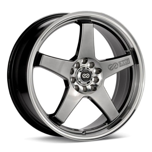 Enkei EV5 17x7 4x100/4x114.3 38 ET 72.56 CB Hyper Black (446-770-0138HB)