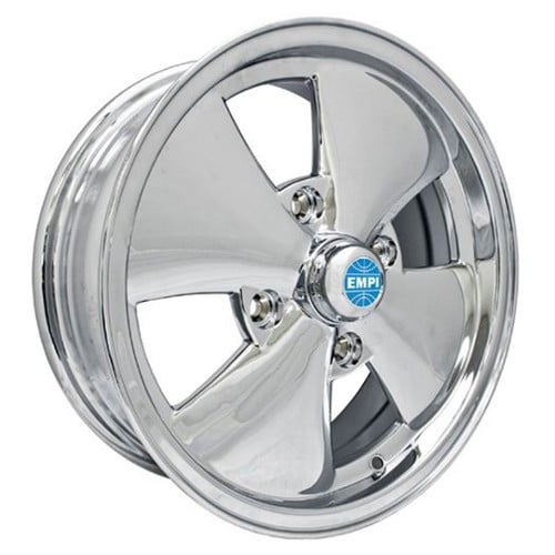 Empi 4 Spoke 15x5.5 4x130 25 ET CB Chrome (10-1094-0)