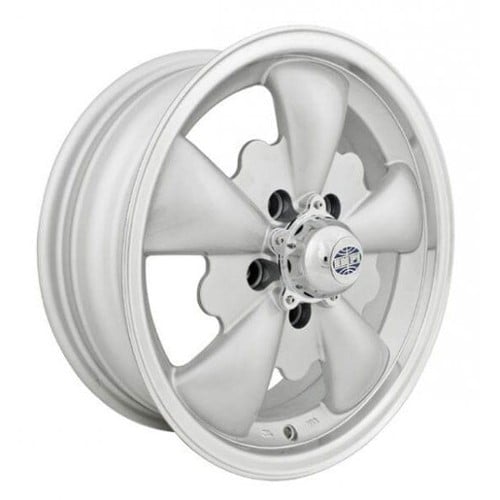 Empi GT-5 15x5.5 20 ET 73 CB Silver/Polished Lip (00-9695-0)