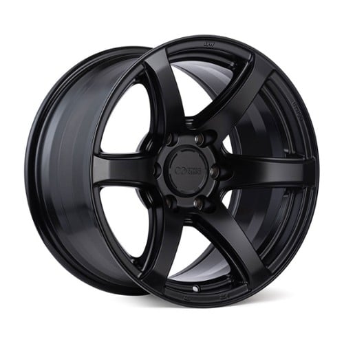 Enkei Cyclone 16x8 6x139.7 0 ET 106.1 CB Gloss Black with Milled Spokes (538-680-8400BK)