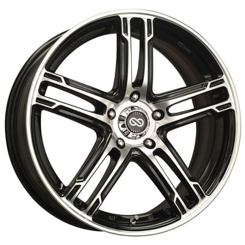 Enkei FD-05 15x7 5x114.3 38 ET 72.56 CB Black Machined (434-570-6538BKM)