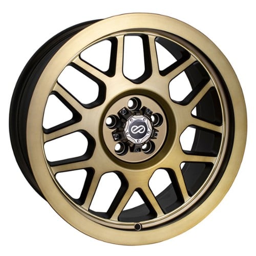 Enkei Matrix 17x8 5x100 30 ET 71.6 CB Brushed Gold (526-780-8030BG)