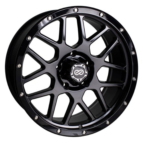 Enkei Matrix 18x9 6x139.7 10 ET 108 CB Gloss Black (526-890-8410BK)