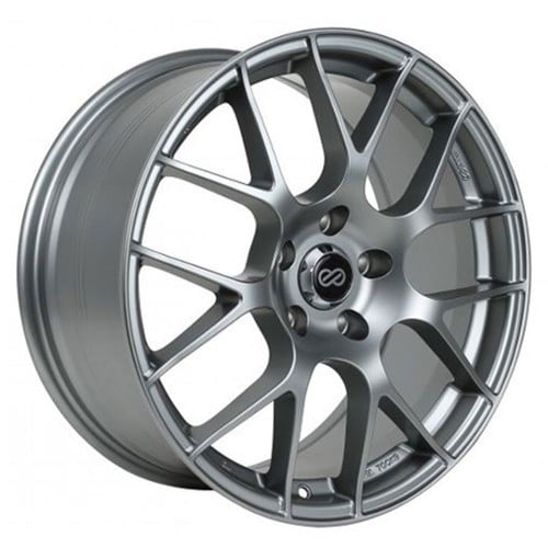 Enkei Raijin 18x8 5x120 32 ET 72.56 CB Matte Gunmetal (467-880-1232GM)