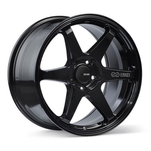 Enkei T6R 17x8 5x114.3 40 ET 72.56 CB Gloss Black (539-780-6540BK)