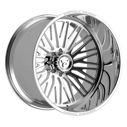 Fittipaldi FTF505P Left 24x10 4x137 -25 ET 110.1 CB Polished (FTF507-24104137N25P-L)