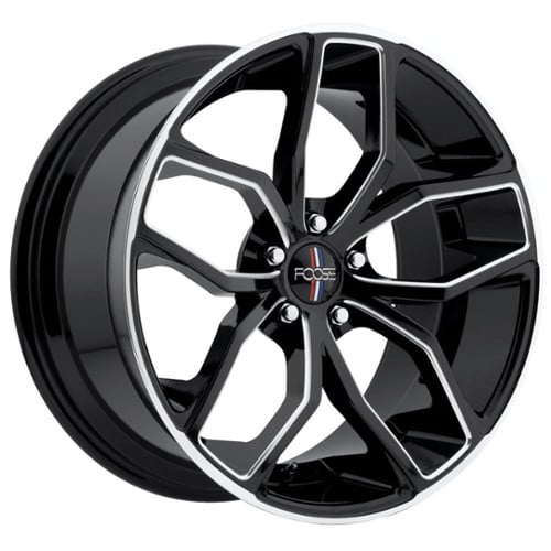 Foose Outcast F150 20x10 5x120 40 ET 72.56 CB Gloss Black (F150200021+40)