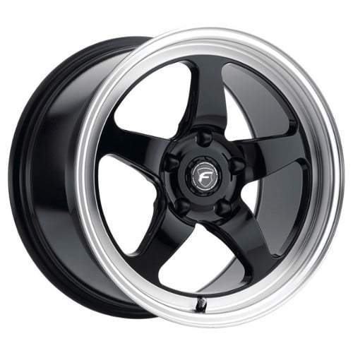 Forgestar D5 Drag 17x4.5 5x120.65 -26 ET 78.1 CB Gloss Black Machined (F0917B563N26)