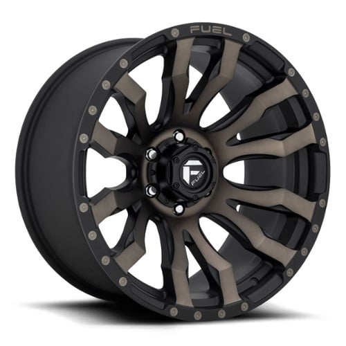 Fuel Blitz D674 16x8 6x139.7 1 ET 106.1 CB Matte Black / Machined / Dark Tint (D67416808445)