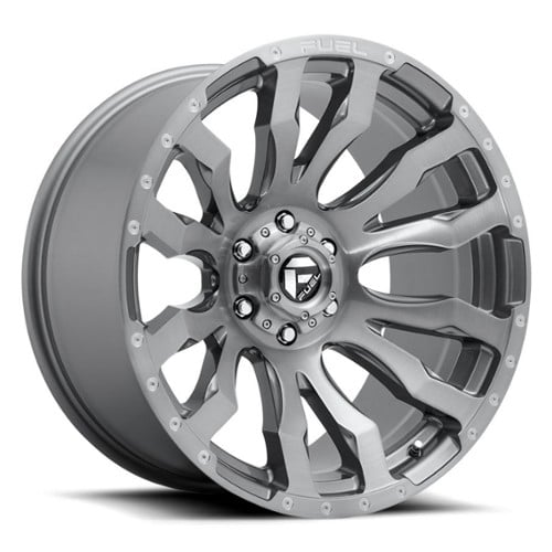 Fuel Blitz D693 18x9 6x139.7 20 ET 106.1 CB Brushed Gunmetal (D69318908457)