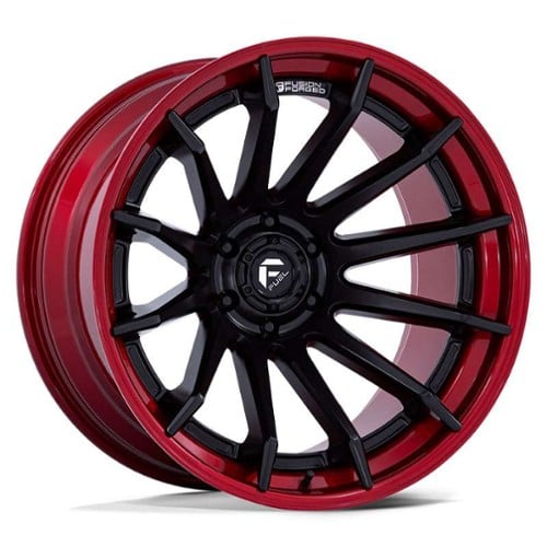 Fuel Burn FC403 20x9 5x127 1 ET 71.5 CB Black Red Lip (FC403MQ20905001)