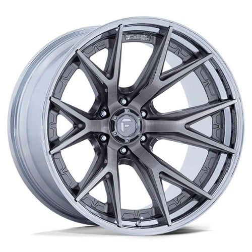 Fuel Catalyst FC402 22x10 8x165.1 -18 ET 125.1 CB Platinum Chrome Lip (FC402AP22108018N)